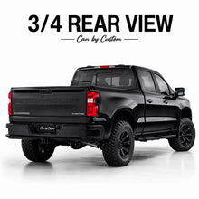 2019-2025 Chevrolet Silverado 1500 Double Cab All Sides + Rear Window carbon tint rear view
