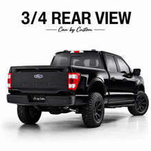 2015-2020 Ford F-150 Crew Cab Side Windows carbon tint rear view