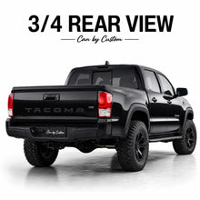 2024-2025 Toyota Tacoma Crew Cab All Sides + Rear Window carbon tint rear view