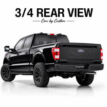2017-2025 Ford F-350 Super Duty Crew Cab All Sides + Rear Window carbon tint rear view