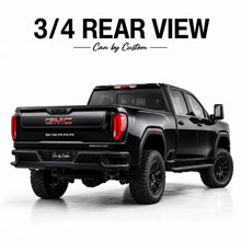 2015-2025 GMC Sierra 2500HD Crew Cab Rear Windows carbon tint rear view