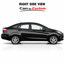 2017-2019 Ford Fiesta Sedan All Sides + Rear Window Carbon Tint Kit