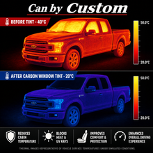 2017-2025 Ford F-150 Extended Cab All Sides + Rear Window Carbon Tint Kit