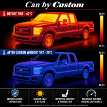 2024 Ford F-250 Super Duty Extended Cab All Sides + Rear Window Carbon Tint Kit