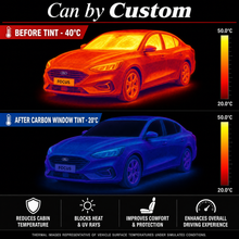 2017-2018 Ford Focus Sedan All Sides + Rear Window Carbon Tint Kit