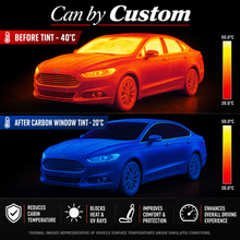 2017 Ford Fusion All Sides + Rear Window Carbon Tint Kit