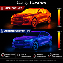 2021-2022 Ford Mustang Mach-E All Sides + Rear Window Carbon Window Tint Kit