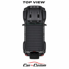 2018-2025 Jeep Wrangler Sport Utility All Sides + Rear Window carbon tint top view