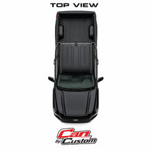 2024-2025 Toyota Tacoma Extended Cab Side Windows carbon tint top view