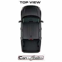 2022-2025 Ford Maverick Crew Cab All Sides + Rear Window carbon tint top view