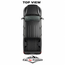 2016-2025 Toyota Hilux Crew Cab Side Windows carbon tint top view