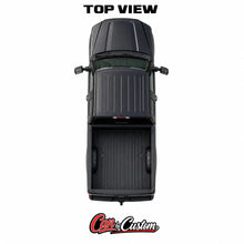 2017-2025 Ford F-250 Super Duty Extended Cab All Sides + Rear Window carbon tint top view