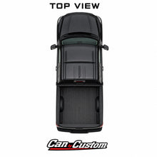 2016-2025 Nissan Titan Extended Cab All Sides + Rear Window carbon tint top view