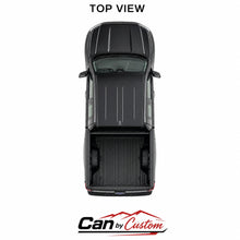 2024-2025 Ford Ranger Extended Cab Side Windows carbon tint top view