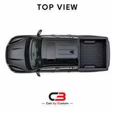 2017-2025 Honda Ridgeline Crew Cab All Sides + Rear Window carbon tint top view