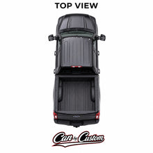 2017-2025 Ford F-350 Super Duty Crew Cab All Sides + Rear Window carbon tint top view