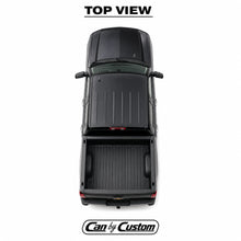 2015-2018 Chevrolet Silverado 1500 Double Cab Side Windows carbon tint top view
