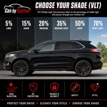 2017-2023 Ford Edge All Sides + Rear Window Carbon Tint Kit