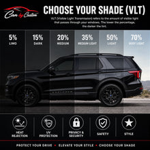 2017-2025 Ford Explorer All Sides + Rear Window Carbon Tint Kit
