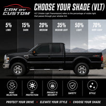 2024 Ford F-250 Super Duty Extended Cab All Sides + Rear Window Carbon Tint Kit