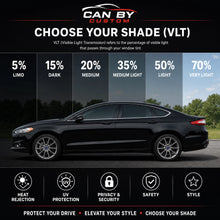 2017 Ford Fusion All Sides + Rear Window Carbon Tint Kit